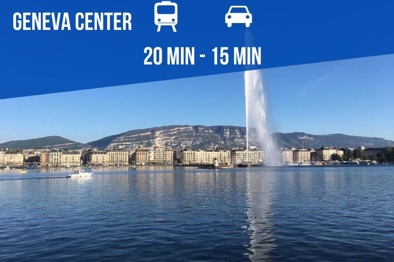 אנמסה Lac-Montagne-Leman-Geneva, Garage, Tram מראה חיצוני תמונה